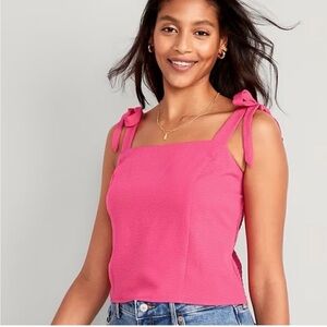 Old Navy Pink Tie-Strap Camisole